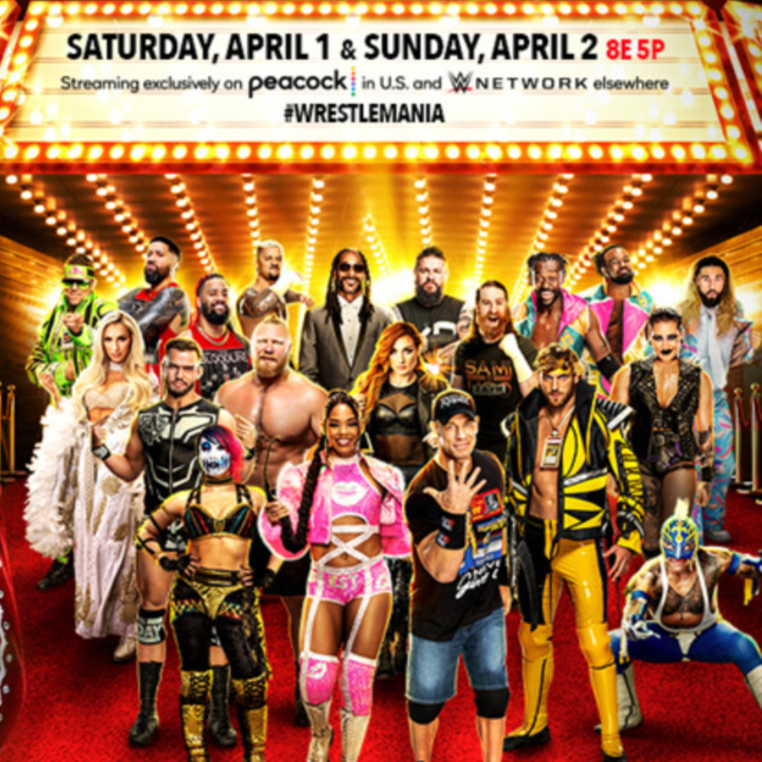 How to Watch Wrestlemania 39 This Weekend Start Time, Matches